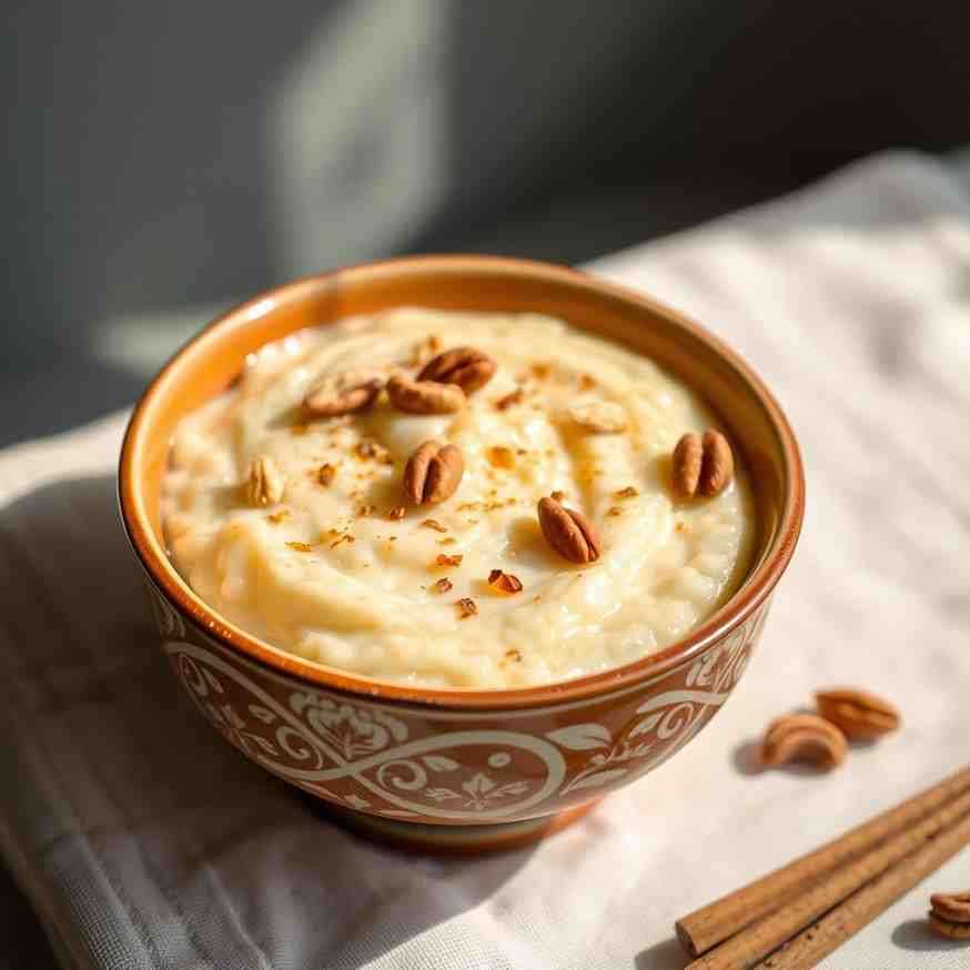 Afghan Firnee The Best Creamy Rice Pudding Recipe