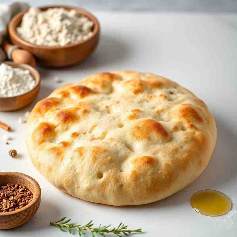 Afghan Naan Easy Homemade Bread Recipe