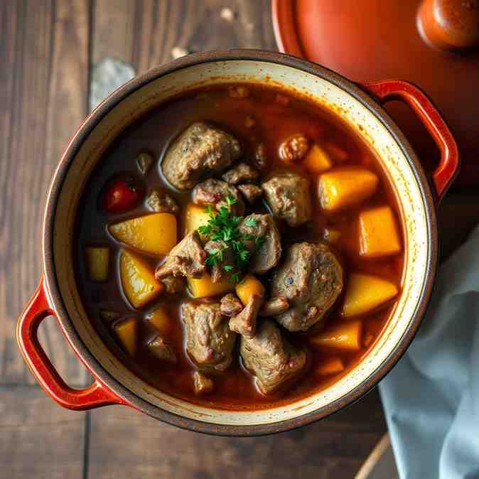 Andorran Lamb Stew Xai a la Cervesa Recipe