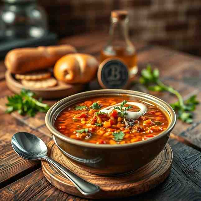 Armenian Lentil Soup - Easy, Healthy Recipe