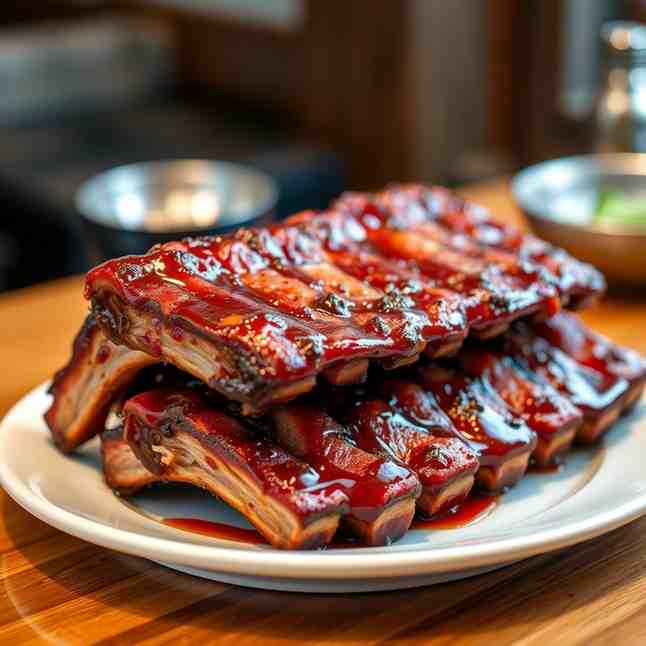 Fall-Off-The-Bone Oven BBQ Ribs - Easy & Delicious