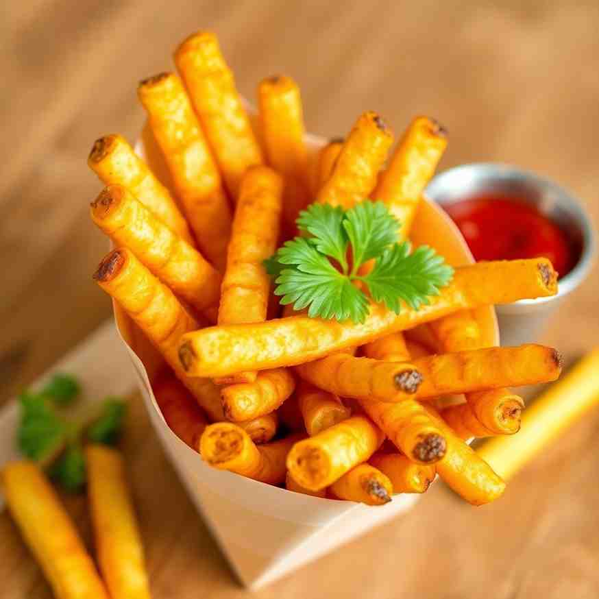 Belgian Fries Crispy Homemade Recipe