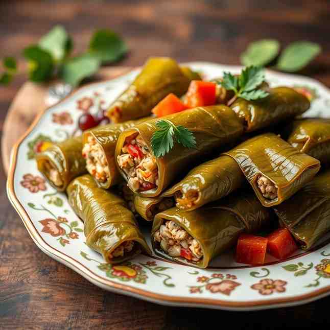 Bosnian Japrak - Make Stuffed Grape Leaves Today