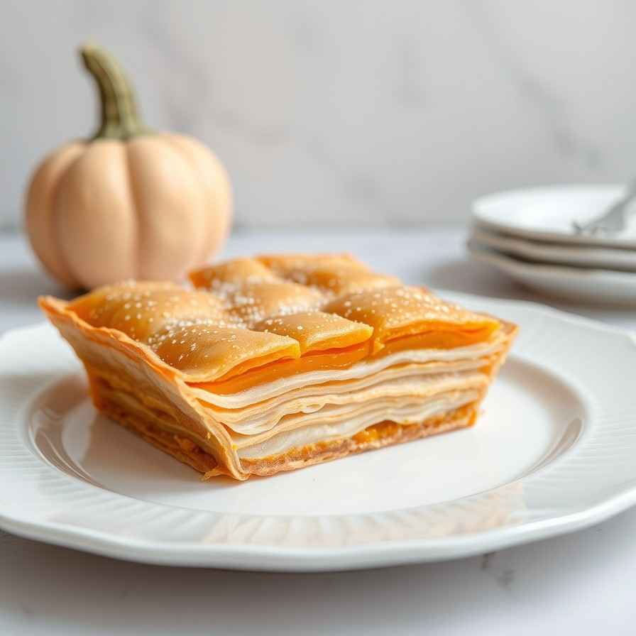 Bulgarian Tikvenik - Easy Pumpkin Filo Pastry Dessert Recipe