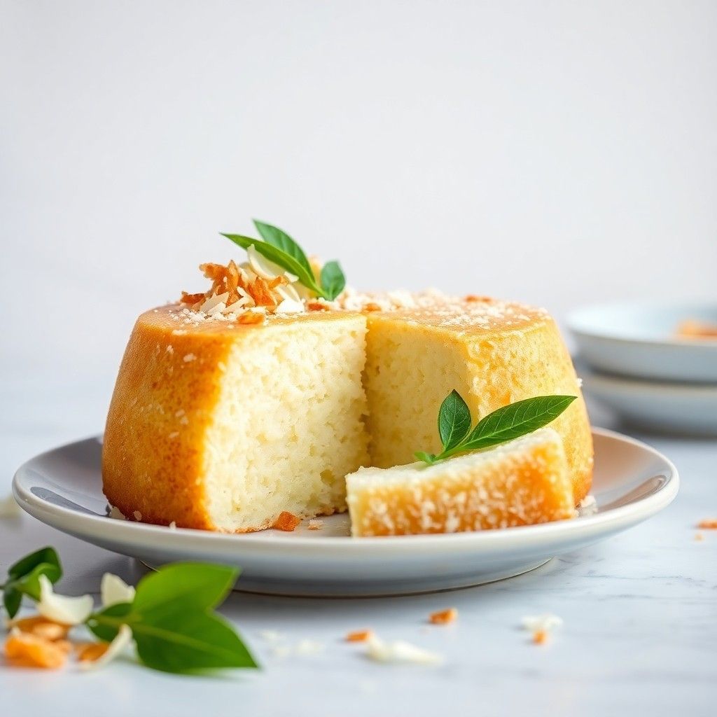 Bake Easy Coconut Milk Cassava Pone Recipe
