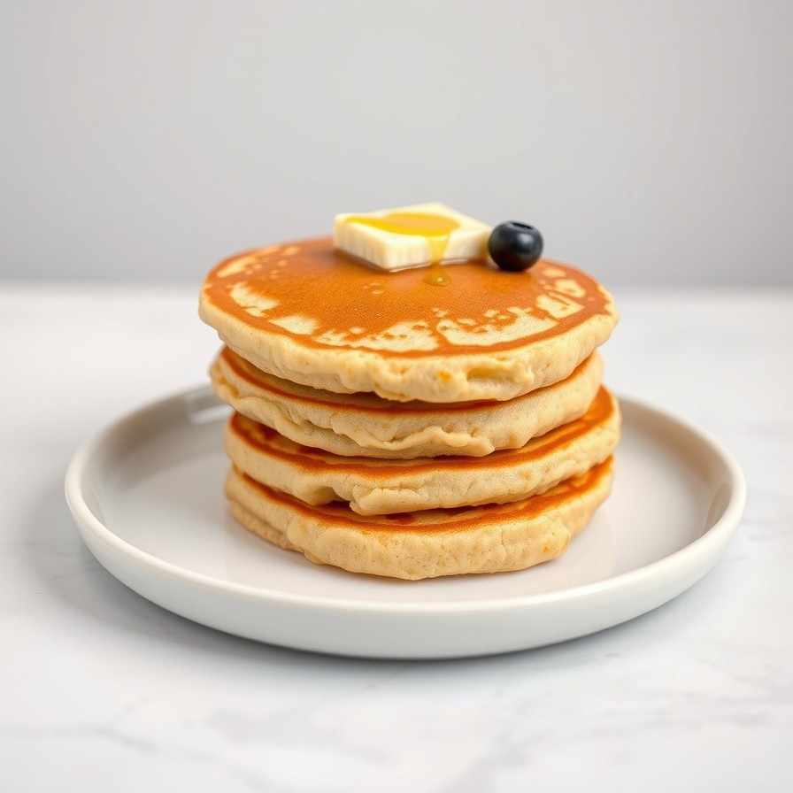 Fluffy Cornmeal Pancakes Recipe
