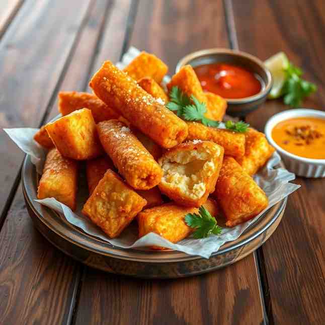 Crispy Fried Yuca Recipe - Make Bolivian Yuca Frita