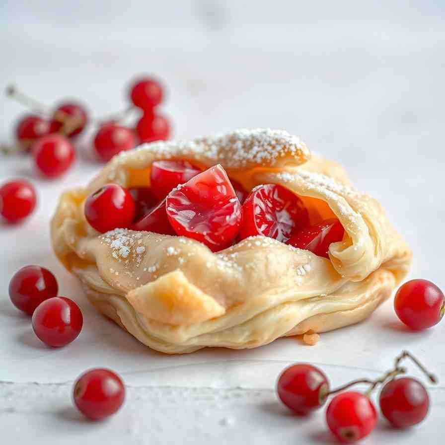 Currant Slices - Easy Desserts Using Puff Pastry