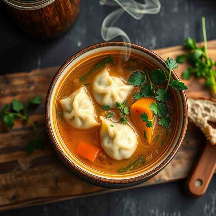 Dushbara - Dumpling Soup Recipe