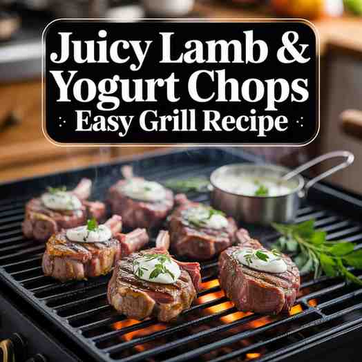 Juicy Lamb & Yogurt Chops - Easy Grill Recipe