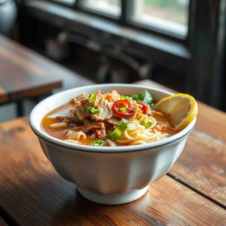 La Paz Batchoy - Filipino Noodle Soup Recipe