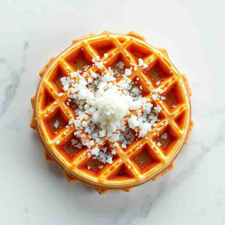 Liege Waffles with Pearl Sugar - Homemade Recipe