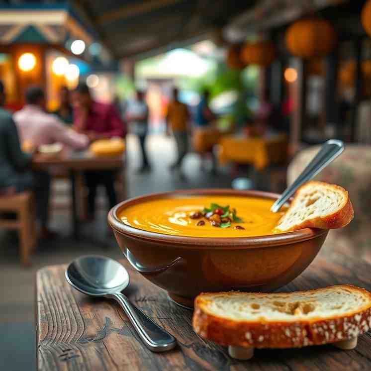 Botswana Pumpkin Soup - Mma Ramotswe's