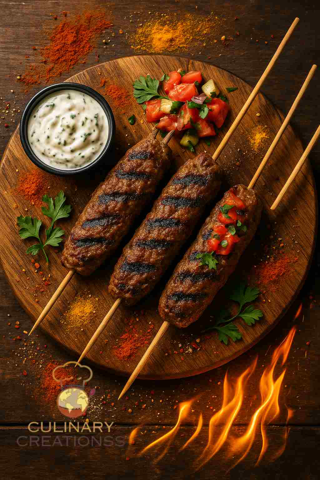 30-Minute Lamb Kebab | Juicy Afghan Flavor – Grill Tonight!