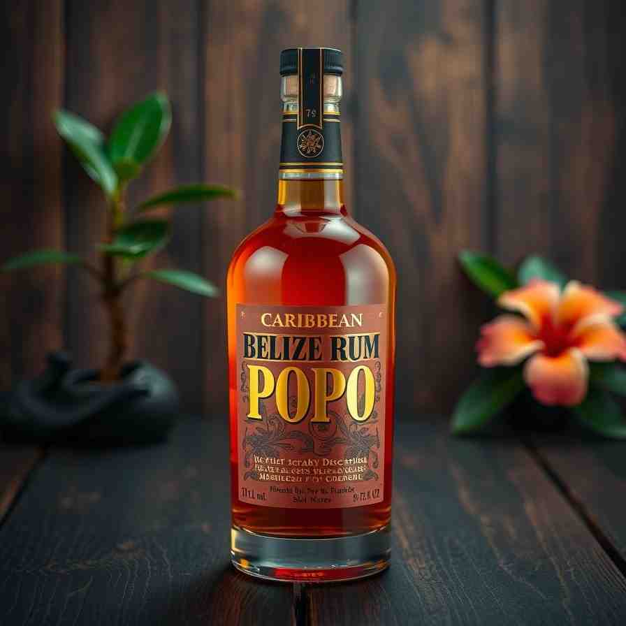 Make Caribbean Belize Rum Popo