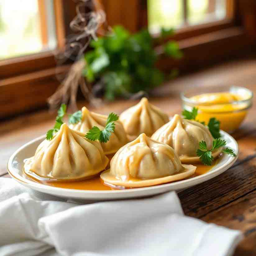 Selchfleisch Dumplings Austrian Smoked Meat