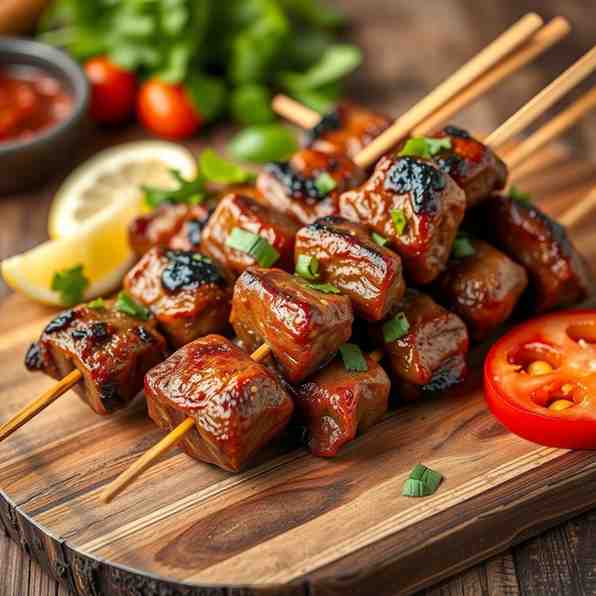 Bolivian Anticuchos - Skewer Meat Recipe