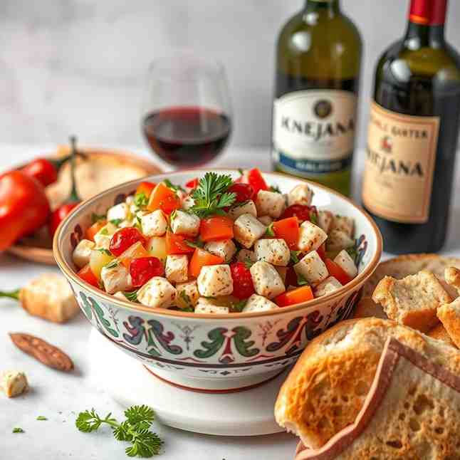 Snejanka Salad - Easy, Healthy Vegetarian