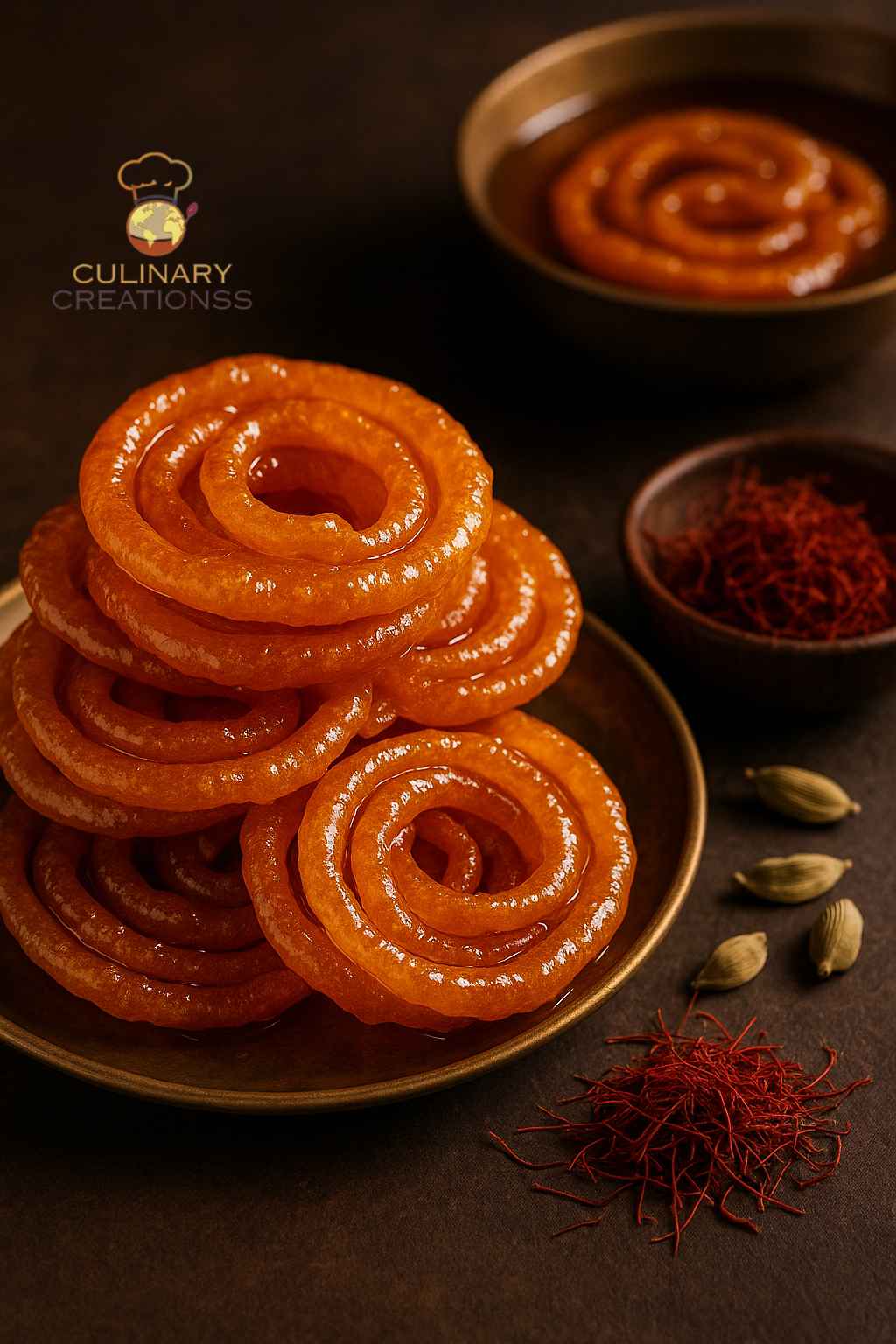 Saffron Recipes Dessert: Jalebi – Crispy in 30 Min