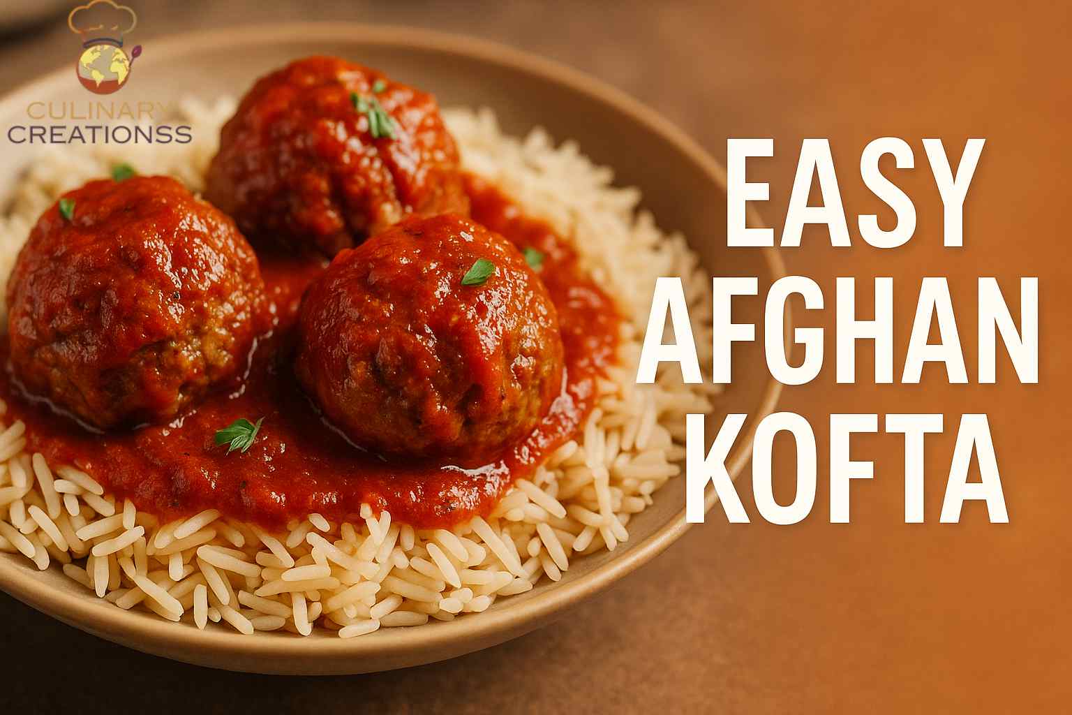 Easy Meatballs Recipe – Healthy Afghan Kofta Baked for Quick Meals