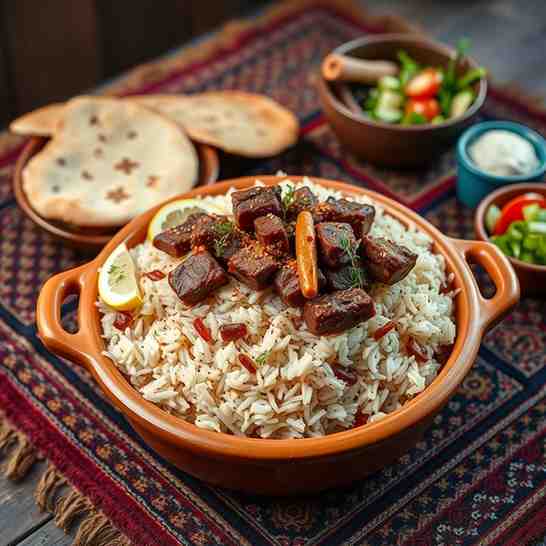 Uzbek Lamb Plov - One-Pot Rice Dish with Meat